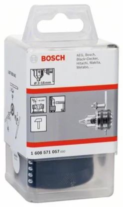 Bosch Zahnkranzbohrfutter Bis 16 Mm, 3 Bis 16 Mm, 5/8 Zoll - 16, Spannkraftsicherung (1 608 571 057)
