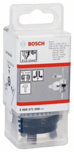 Bosch Zahnkranzbohrfutter, 1,5 - 13 Mm, 1/2 Zoll - 20 (2 608 571 056)