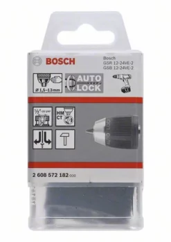 Bosch Schnellspannbohrfutter Bis 13 Mm, 1,5 Bis 13 Mm, 1/2 Zoll Bis 20, Abb. Nr. 6 (2 608 572 182)
