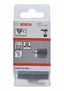 Bosch Schnellspannbohrfutter Bis 13 Mm, 2 Bis 13 Mm, 3/8 Zoll Bis 24 (2 608 572 060)