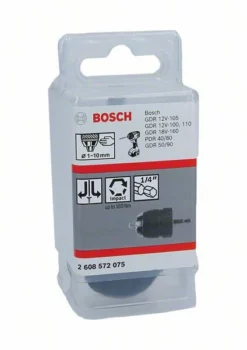 Bosch Schnellspannbohrfutter Bis 10 Mm, 1 Bis 10 Mm, 1/4 Zoll Bis 6k (2 608 572 075)