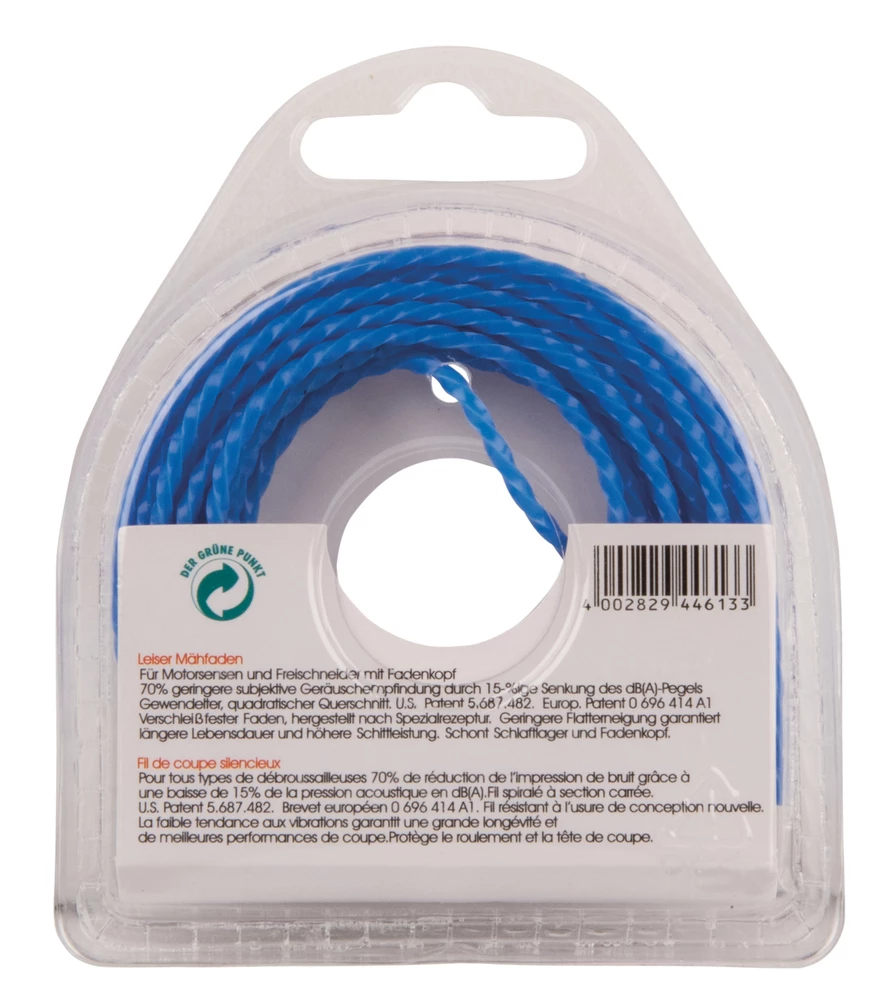 Makita Mähfaden Leise 2,4mm X3,5m (369224671) 2 Makita Mähfaden Leise 2,4mm X3,5m (369224671) – Bild 2