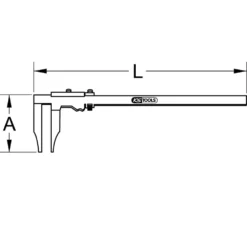 KS Tools Werkstatt-Messschieber Ohne Spitzen, 0-300mm -Festool Verkauf TECHZEI 300.054X 1 6 SALL AQU V1 rgkn xo