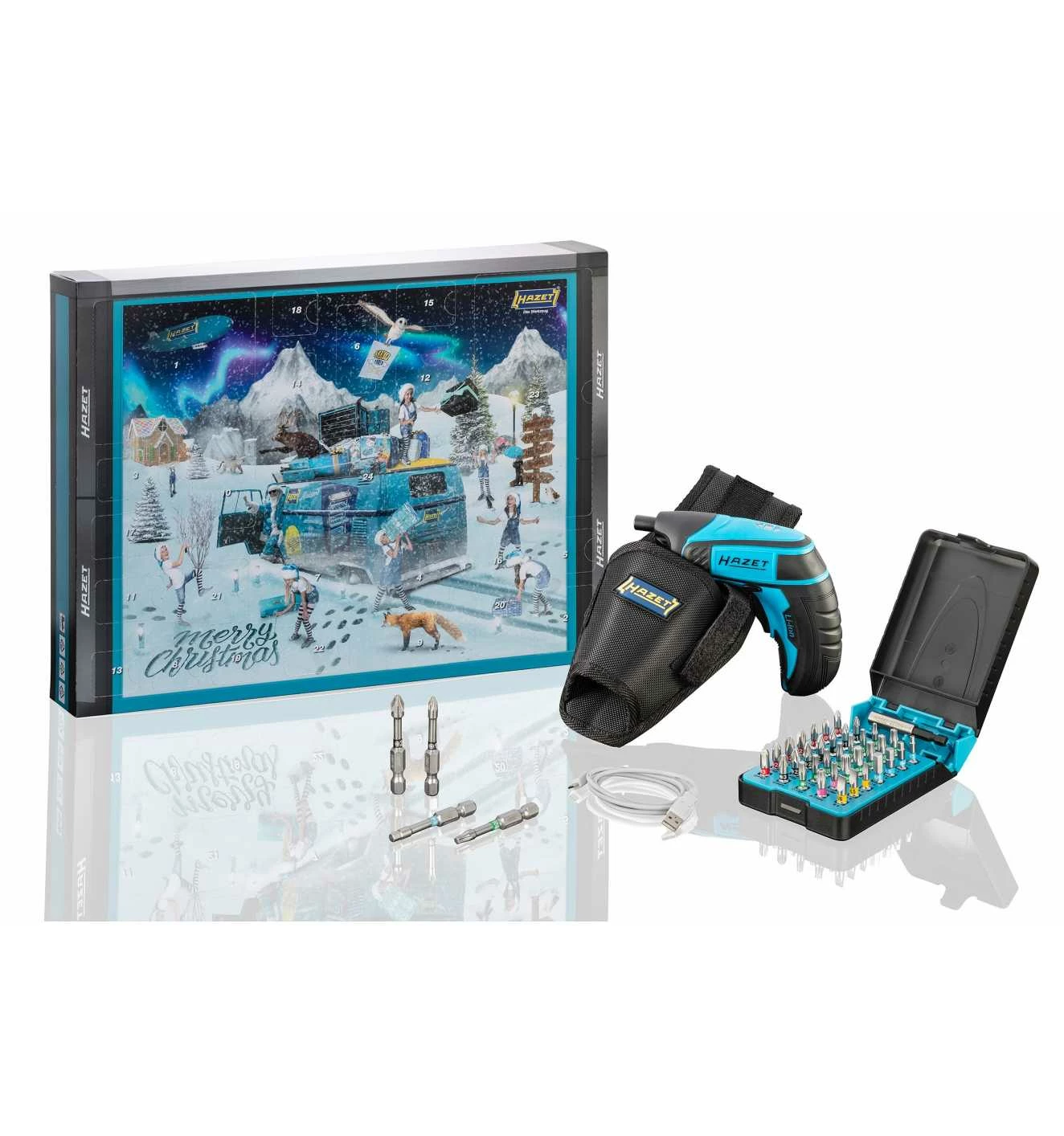 Hazet Adventskalender "Santa Tools" 2022 1 Hazet Adventskalender "Santa Tools" 2022