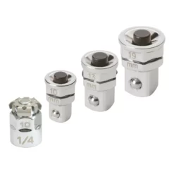 KS Tools GEARplus Stecknuss-Adapter-Satz, Metrisch, 4-tlg