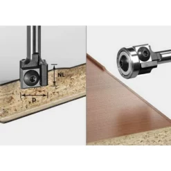 Festool Bündigfräser-Wendeplatten S8 HW D19 12x12 KL OFK (499806)